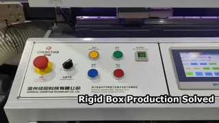 স্বয়ংক্রিয় অনমনীয় বক্স মেকিং মেশিন PM-500B