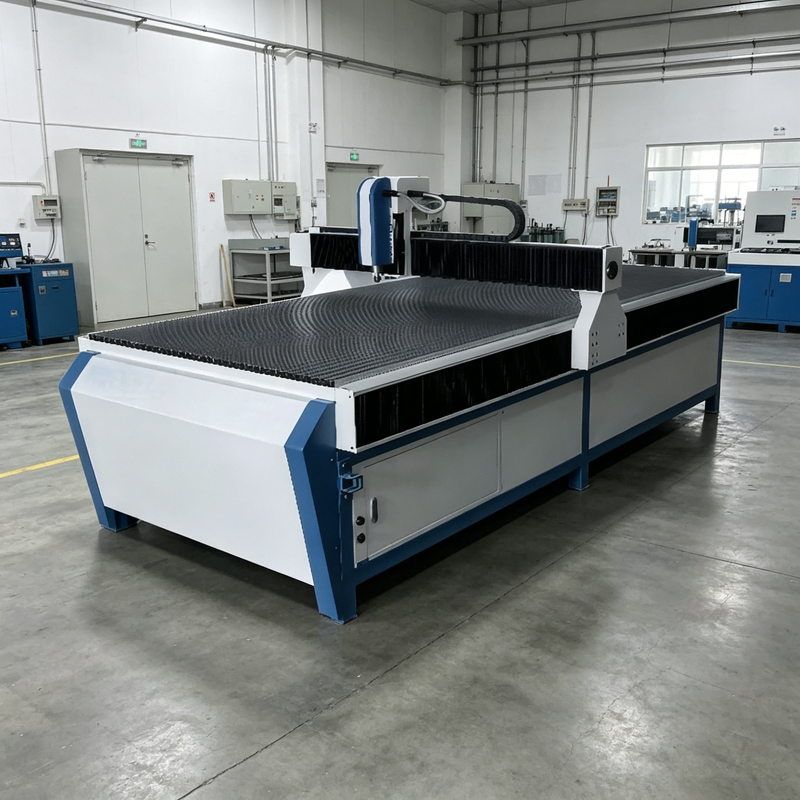 Non-metallic Engraving Machine with 3.7kW Spindle Power 0.05mm Positioning Accuracy 1-Year Warranty
