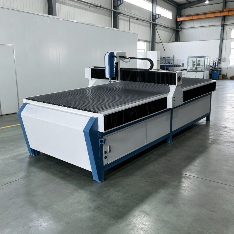 Non-metallic Engraving Machine with 3.7kW Spindle Power 0.05mm Positioning Accuracy 1-Year Warranty