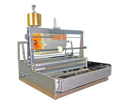 220V / 110V ছোট বক্স ম্যানুয়াল প্যাকেজিং মেশিন খাদ্য স্ন্যাক জন্য